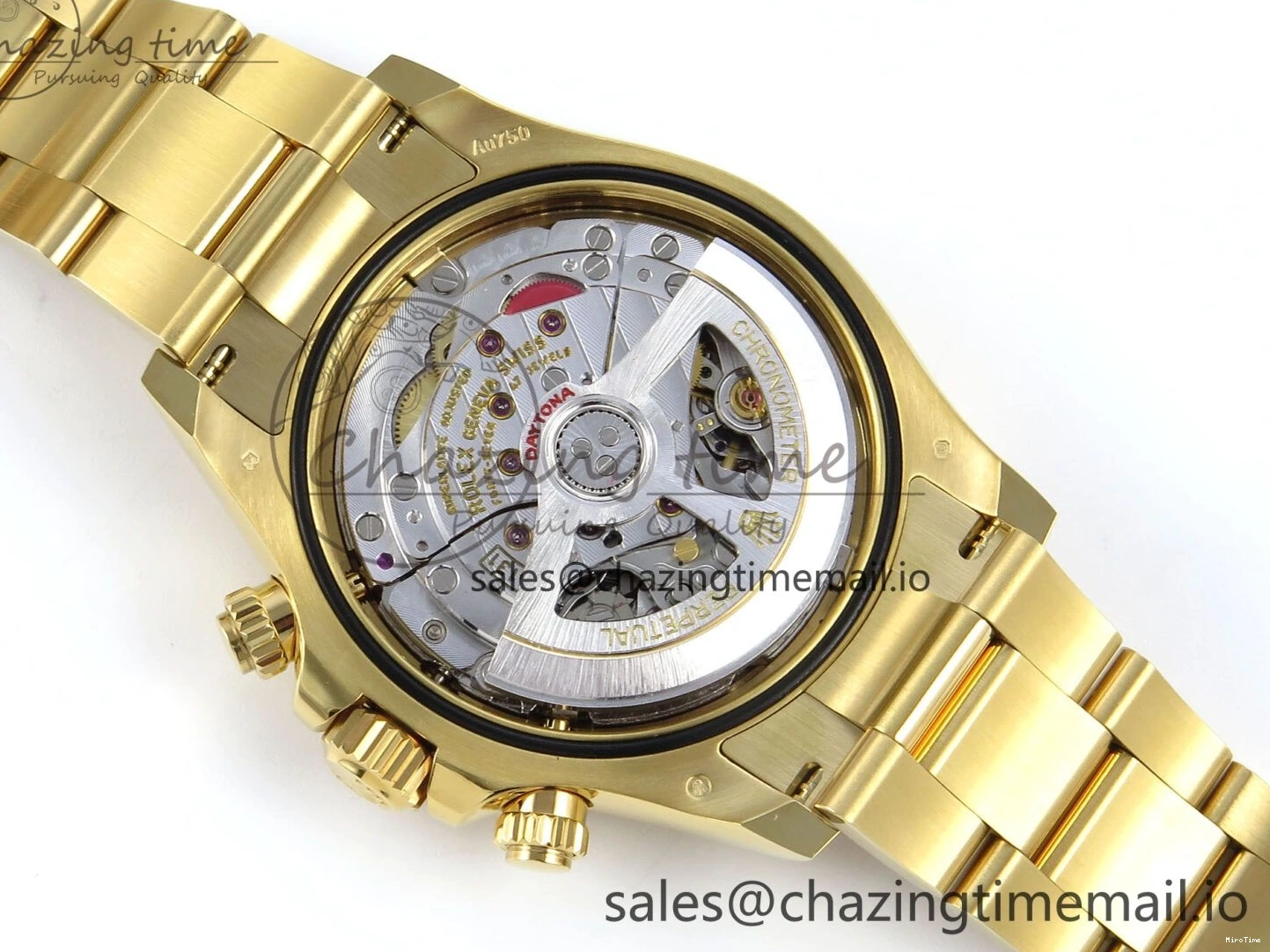 MiroTime 0318 Daytona 126508 APSF 1:1 Best Edition YG Black Dial on YG Braclet SH Unisex 739